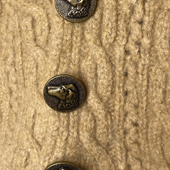 Spencer Vladimir sweater baby 100% cashmere with dog buttons - Picture 2 of 6